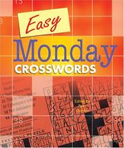 Cover of: Easy Monday Crosswords