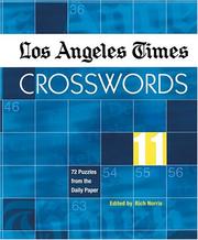 Cover of: Los Angeles Times Crosswords 11: 72 Puzzles from the Daily Paper (Los Angeles Times Crosswords)