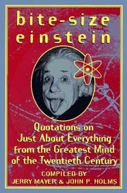 Cover of: Bite-size Einstein by Albert Einstein, Albert Einstein