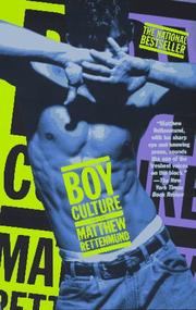 Cover of: Boy culture