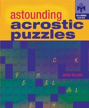 Cover of: Astounding Acrostic Puzzles