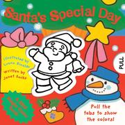 Cover of: A Mini Magic Color Book: Santa's Special Day (Magic Color Books)
