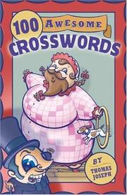 Cover of: 100 Awesome Crosswords by Thomas Joseph