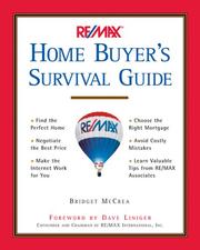 Cover of: RE/MAX Home Buyer's Survival Guide