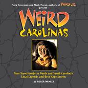 Weird Carolinas by Roger Manley