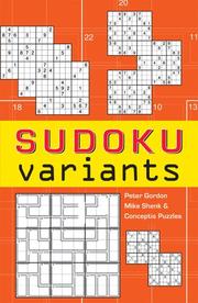 Cover of: Sudoku Variants (Sudoku)