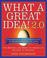 Cover of: What a Great Idea! 2.0