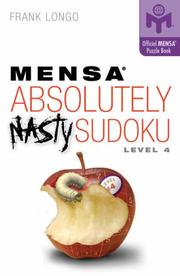 Cover of: Mensa Absolutely Nasty Sudoku Level 4