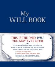 Cover of: My Will Book