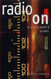 Cover of: Radio on by Sarah Vowell