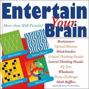 Cover of: Entertain Your Brain (BAF): More than 850 Puzzles!