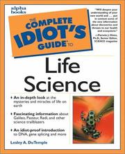 Cover of: The complete idiot's guide to life science