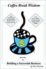 Cover of: Coffee Break Wisdom by Ron Piscatelli, Ron Piscatelli