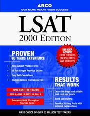 Cover of: LSAT Law School Admission Test (Master the Lsat)
