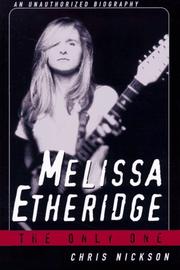Cover of: Melissa Etheridge