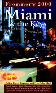 Cover of: Frommer's 2000 Miami & the Keys (Frommer's Miami and the Keys)