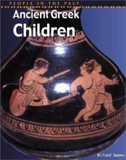 Cover of: Ancient Greek Children (People in the Past Series-Greece) by Richard Tames