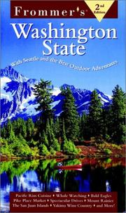 Cover of: Frommer's Washington State (Frommer's Washington State, 2nd ed) by Karl Samson, Arthur Frommer, Jane Aukshunas