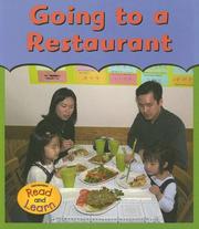 Cover of: Going to a Restaurant (First Time)