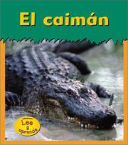 Cover of: El Caiman / Alligator (Animales Del Zoologico) by Patricia Whitehouse