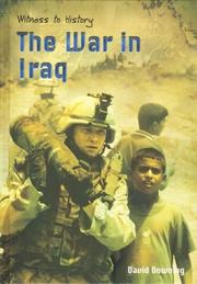 Cover of: The War In Iraq: The War In Iraq (Witness to History)