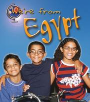 Cover of: We're From Egypt (Heinemann First Library) by Victoria Parker