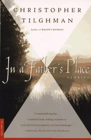 Cover of: In a father's place by Christopher Tilghman