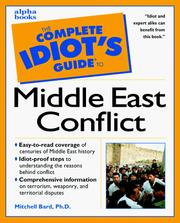 Cover of: The Complete Idiot's Guide to Middle East Conflict