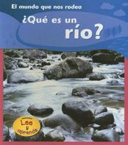 Cover of: Qué es un río?