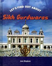 Cover of: Sikh Gurdwaras (Let's Find Out About)