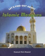 Cover of: Islamic Mosques (Let's Find Out About)