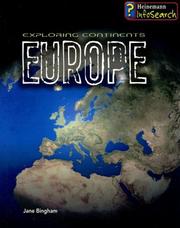 Cover of: Europe (Exploring Continents) by Jane Bingham