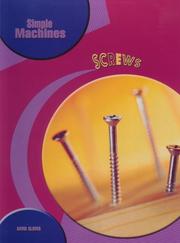 Cover of: Screws (Simple Machines)