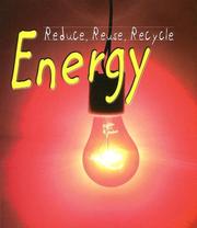 Cover of: Energy (Reduce, Reuse, Recycle)