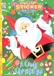 Cover of A Candy Christmas with Sticker
