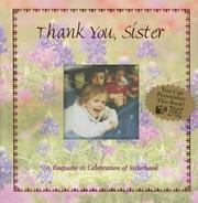 Cover of: Thank You, Sister