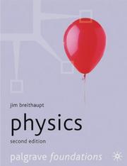Cover of: Physics (Palgrave Foundations) by Jim Breithaupt