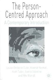 Cover of: The Person-Centred Approach: A Contemporary Introduction