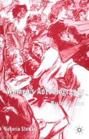 Cover of: Women's Autobiography by Victoria Stewart