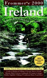 Cover of: Frommer's 2000 Ireland (Frommers Ireland, 2000)