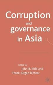 Cover of: Corruption and Governance in Asia