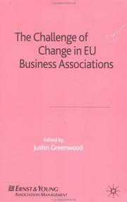 Cover of: The Challenge of Change in EU Business Associations