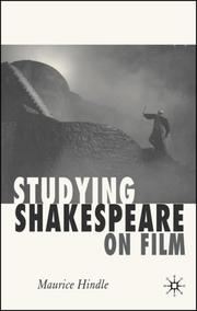Cover of: Studying Shakespeare on Film by Maurice Hindle