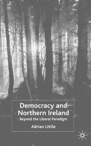 Cover of: Democracy and Northern Ireland: Beyond the Liberal Paradigm?