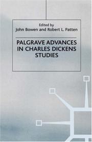 Cover of: Palgrave advances in Charles Dickens studies