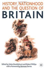 Cover of: History, nationhood, and the question of Britain