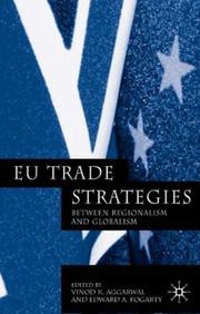 Cover of: EU Trade Strategies: Regionalism and Globalism