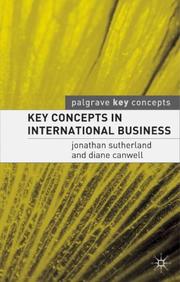 Cover of: Key Concepts in International Business (Palgrave Key Concepts)
