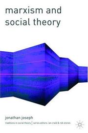 Cover of: Marxism and social theory