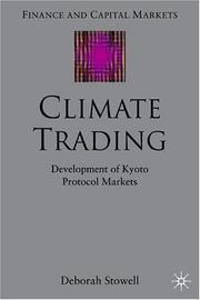 Cover of: Climate Trading: Development of Greenhouse Gas Markets (Finance and Capital Markets)